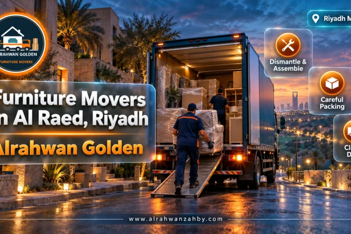 Furniture Movers in Al Raed, Riyadh — Alrahwan Golden
