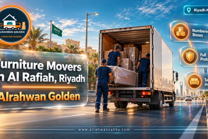 Furniture Movers in Al Rafiah, Riyadh — Alrahwan Golden