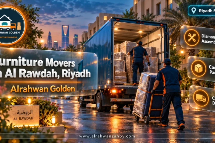 Furniture Movers in Al Rawdah, Riyadh — Alrahwan Golden