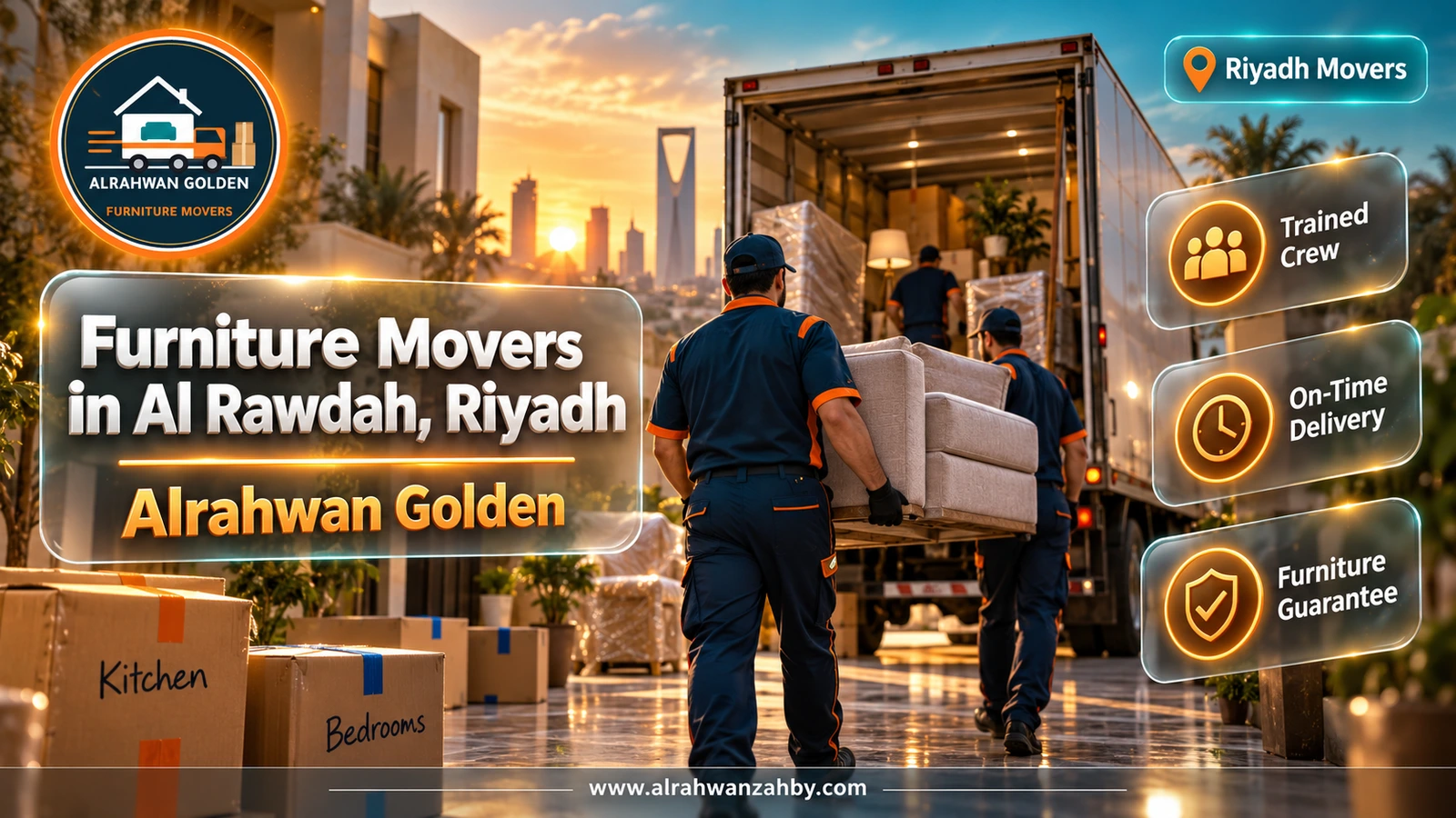 Moving in Al Rawdah