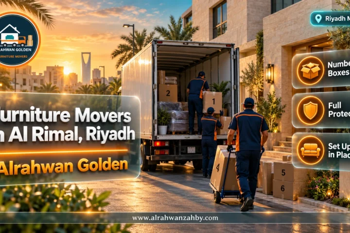 Furniture Movers in Al Rimal, Riyadh — Alrahwan Golden