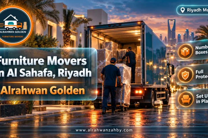 Furniture Movers in Al Sahafa, Riyadh — Alrahwan Golden