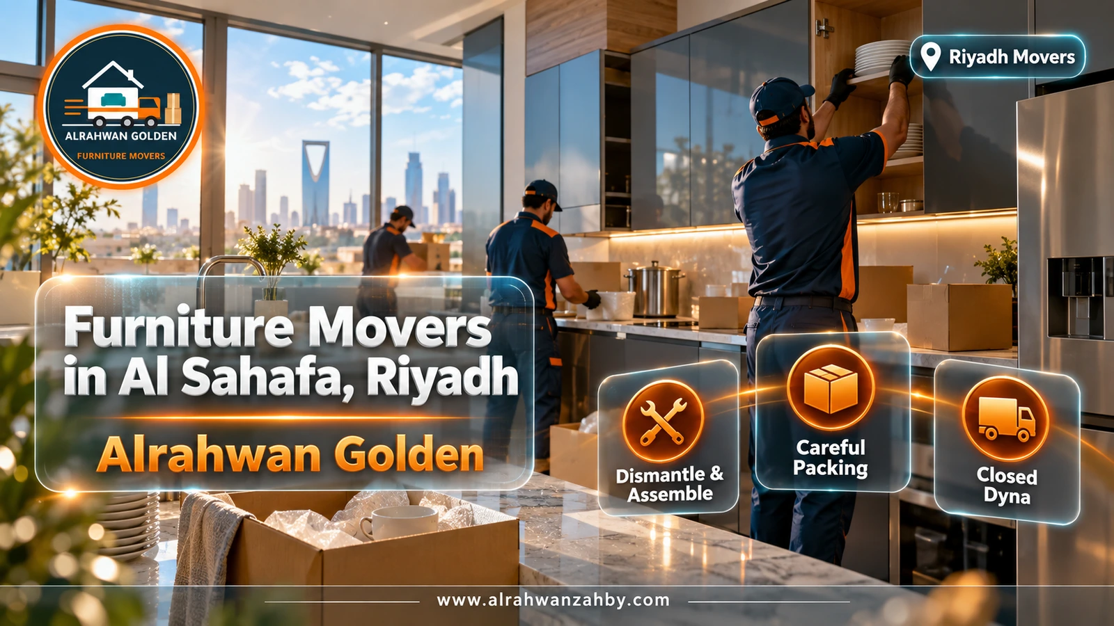 Packing furniture