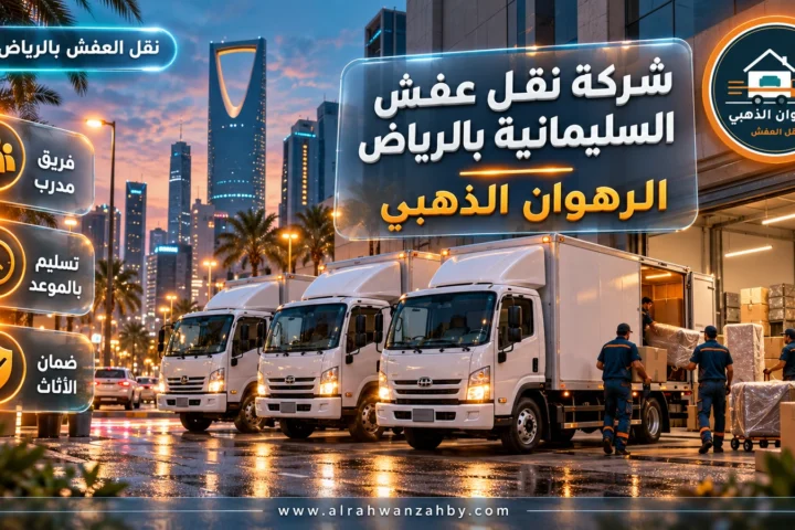 شركة نقل عفش السليمانية بالرياض — الرهوان الذهبي