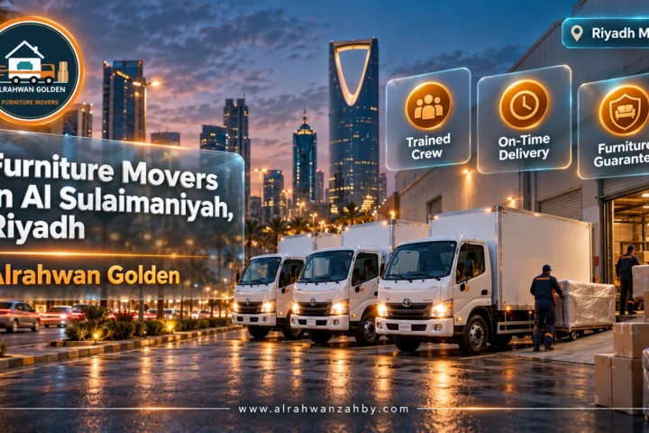 Furniture Movers in Al Sulaimaniyah, Riyadh — Alrahwan Golden