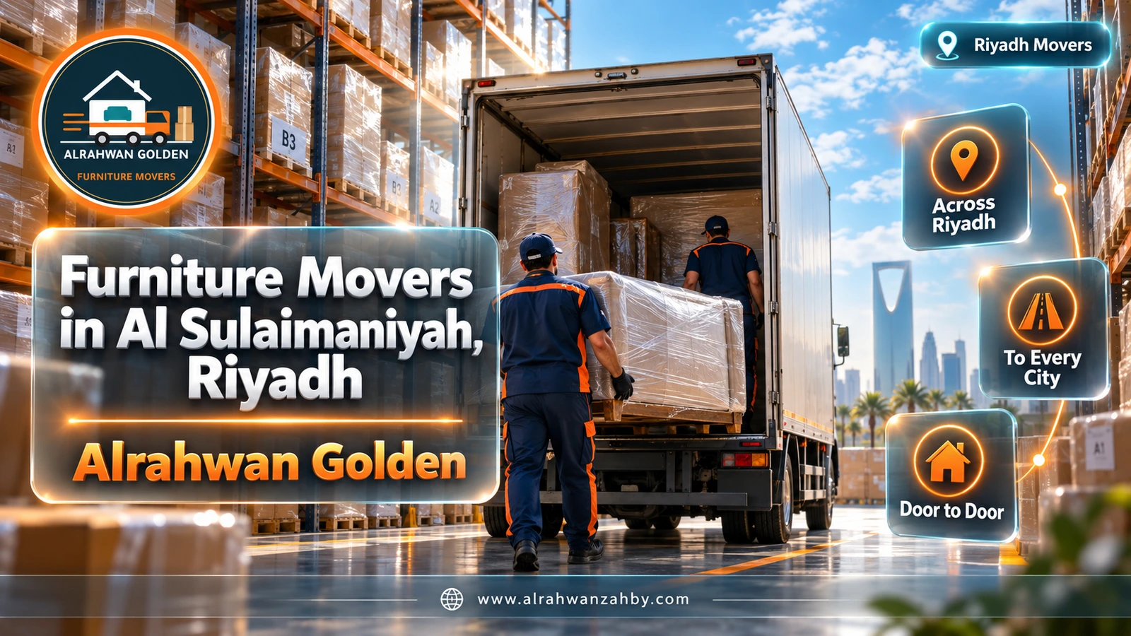 Packing furniture