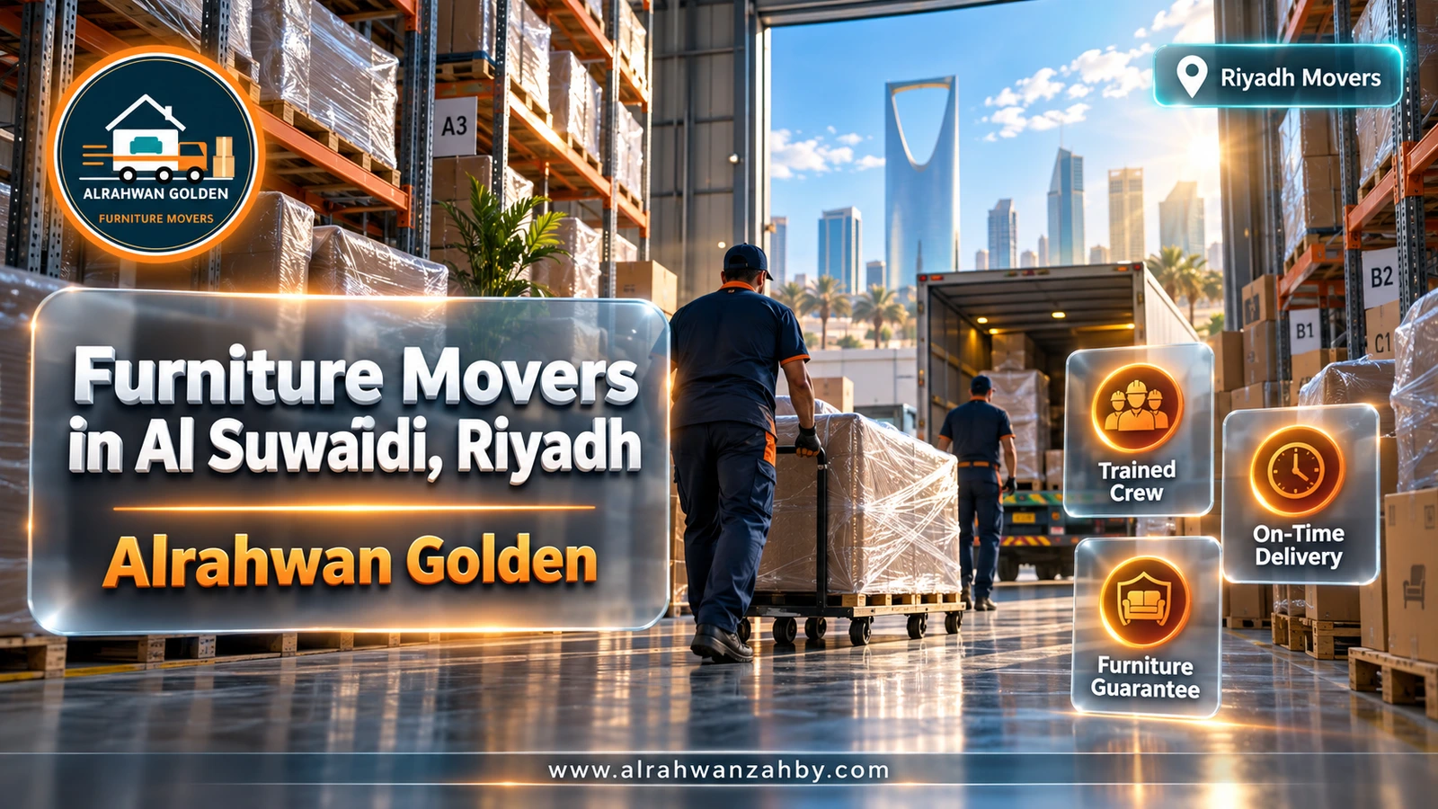 Packing furniture