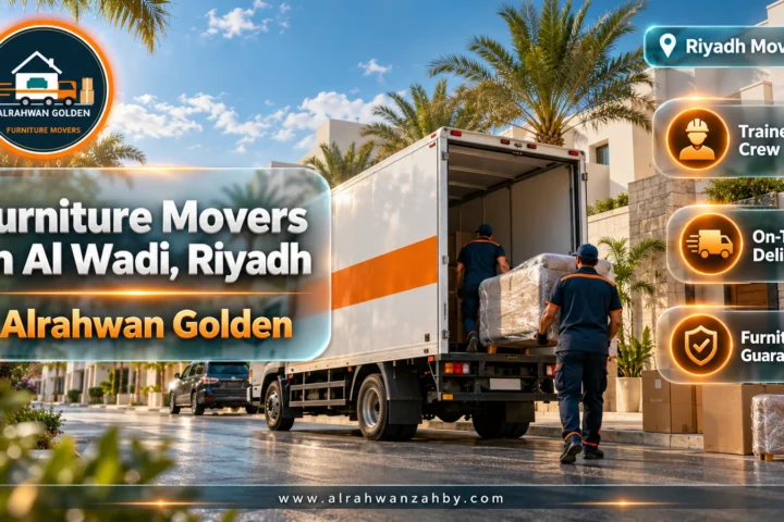 Furniture Movers in Al Wadi, Riyadh — Alrahwan Golden