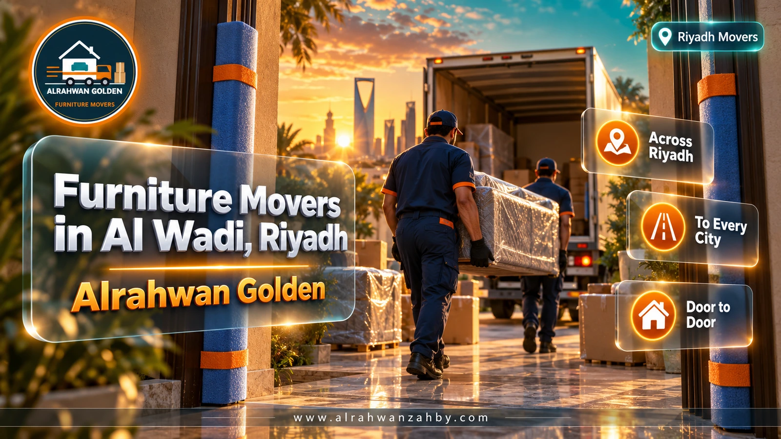 Packing furniture