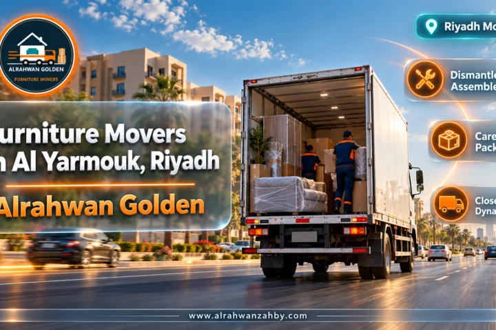 Furniture Movers in Al Yarmouk, Riyadh — Alrahwan Golden
