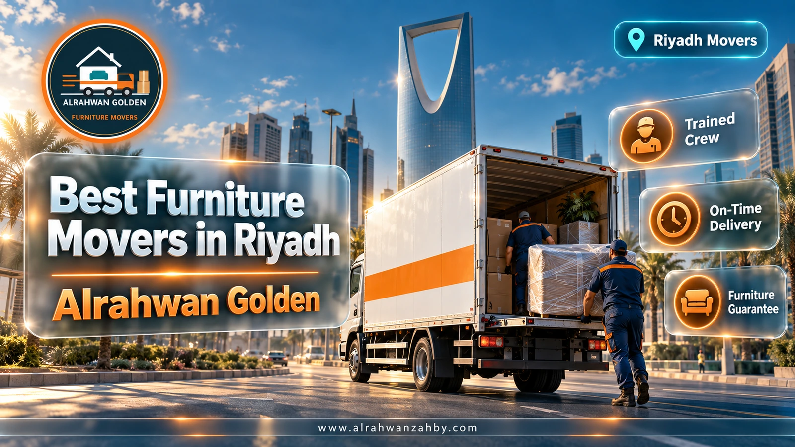 Best Furniture Movers in Riyadh — Alrahwan Golden