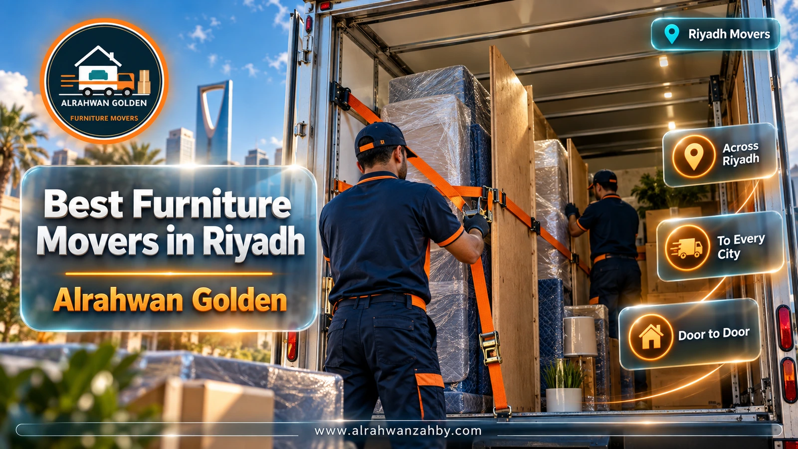 Delivering and checking the furniture