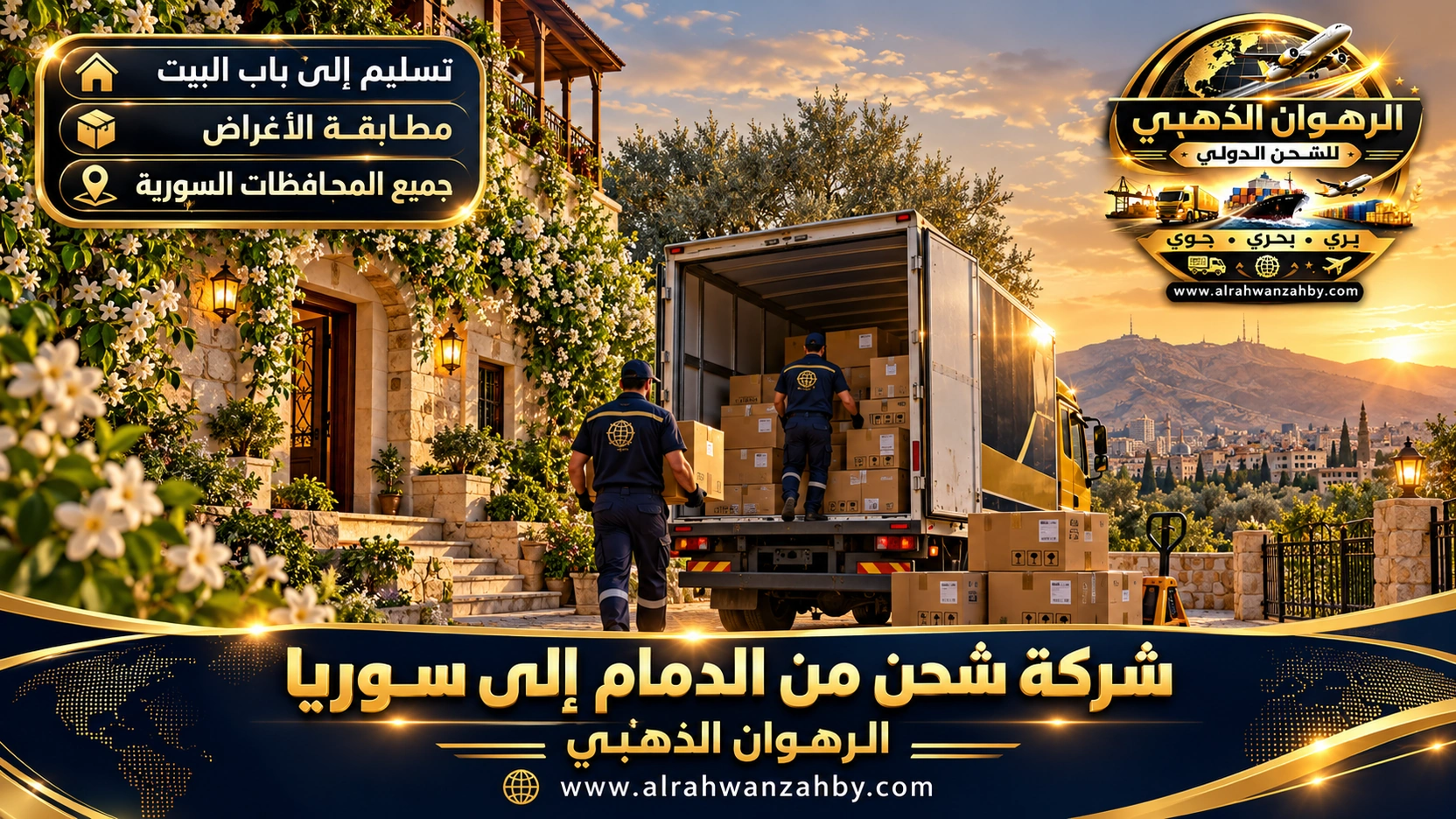 تسليم شحنة الدمام في ريف دمشق