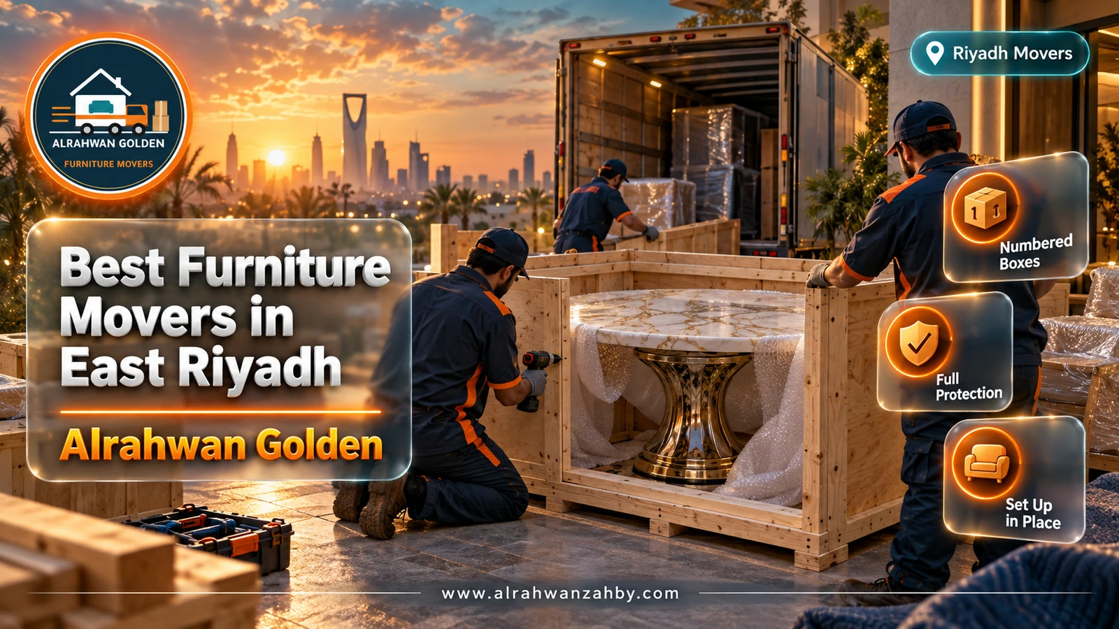 Moving in East Riyadh