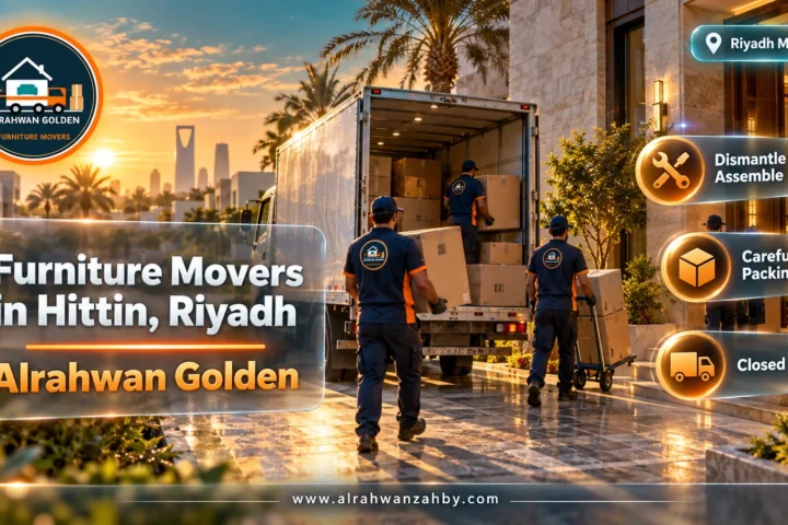 Furniture Movers in Hittin, Riyadh — Alrahwan Golden