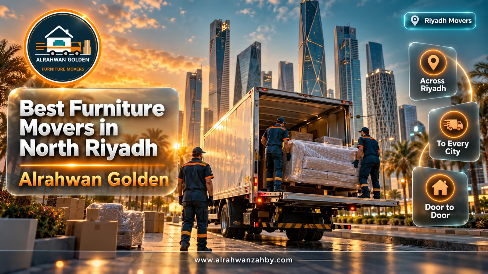 Best Furniture Movers in North Riyadh — Alrahwan Golden