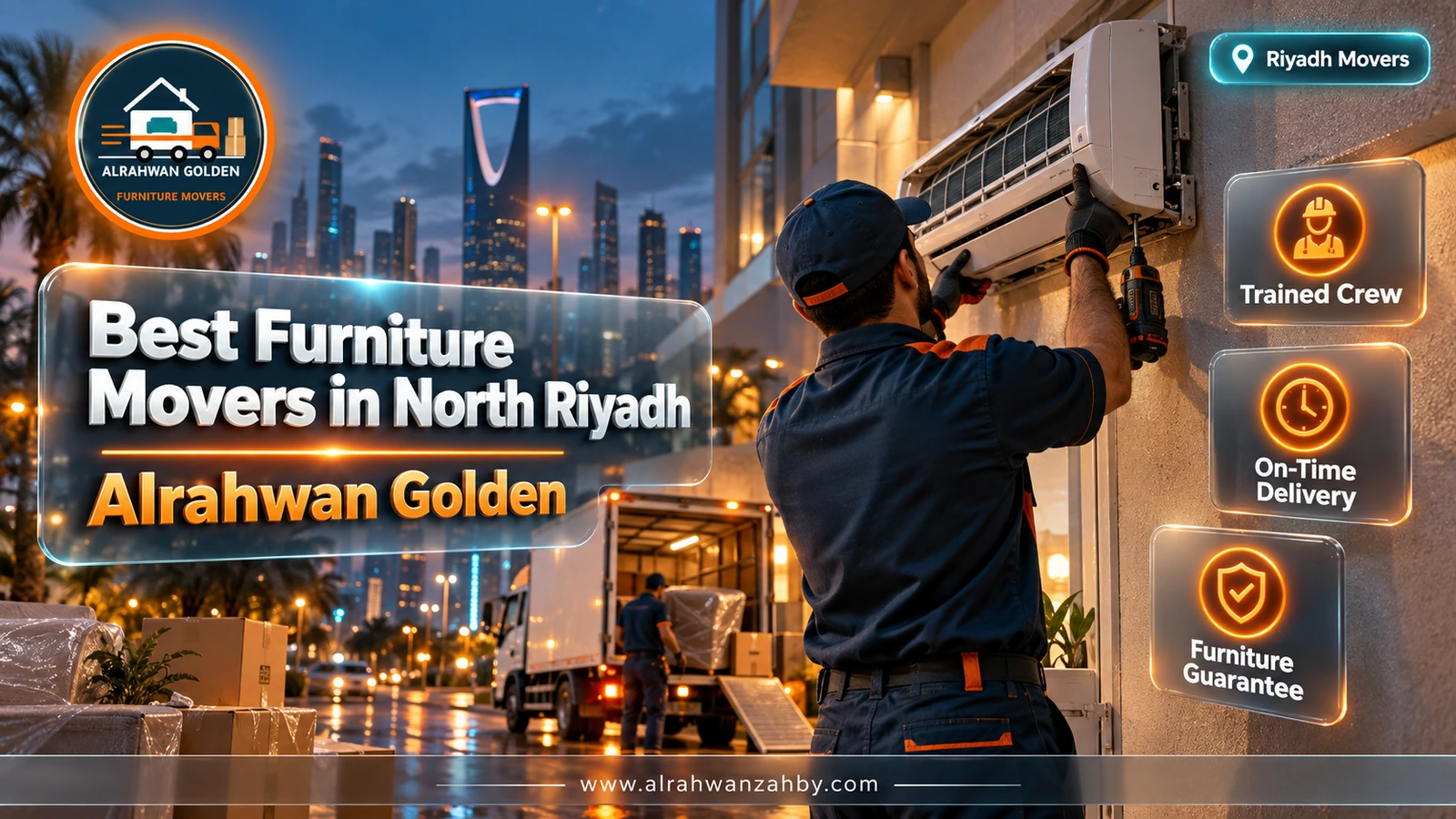 Packing furniture