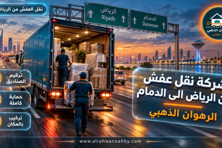 شركة نقل عفش من الرياض الى الدمام — الرهوان الذهبي