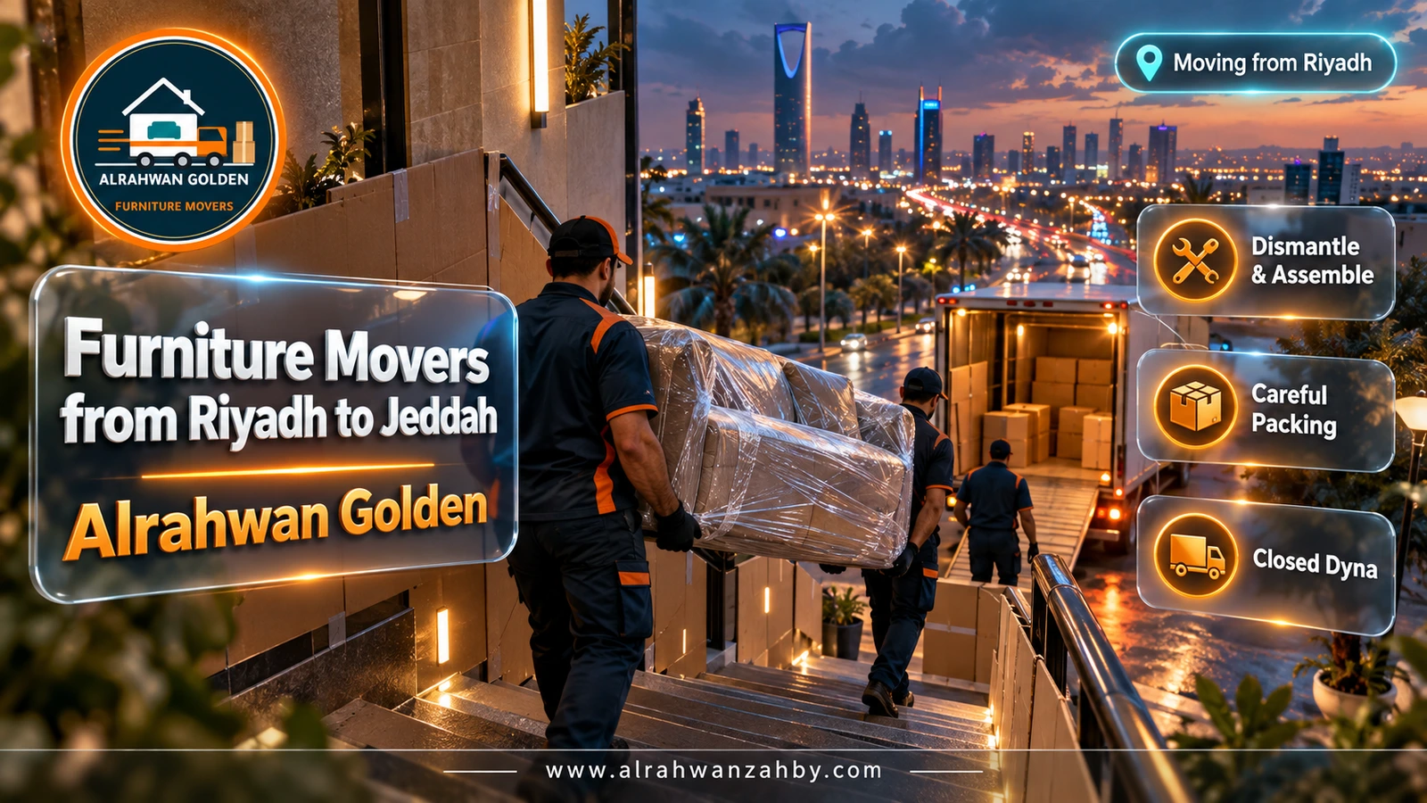 A moving dyna heading to Jeddah