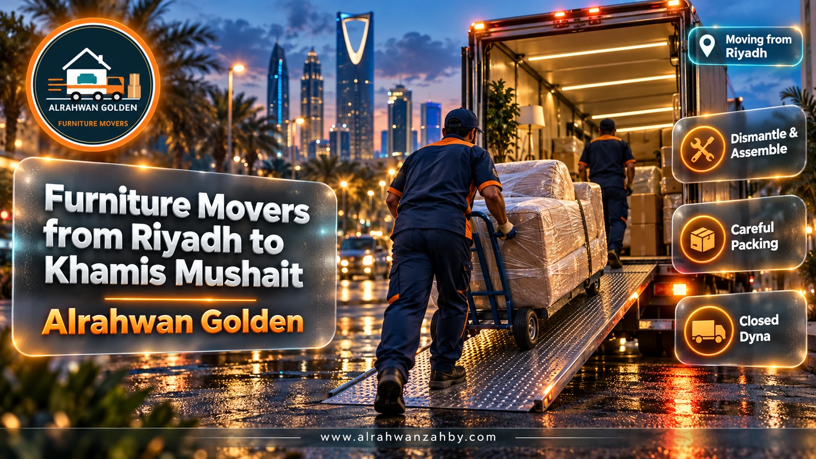 Assembling furniture in the new city