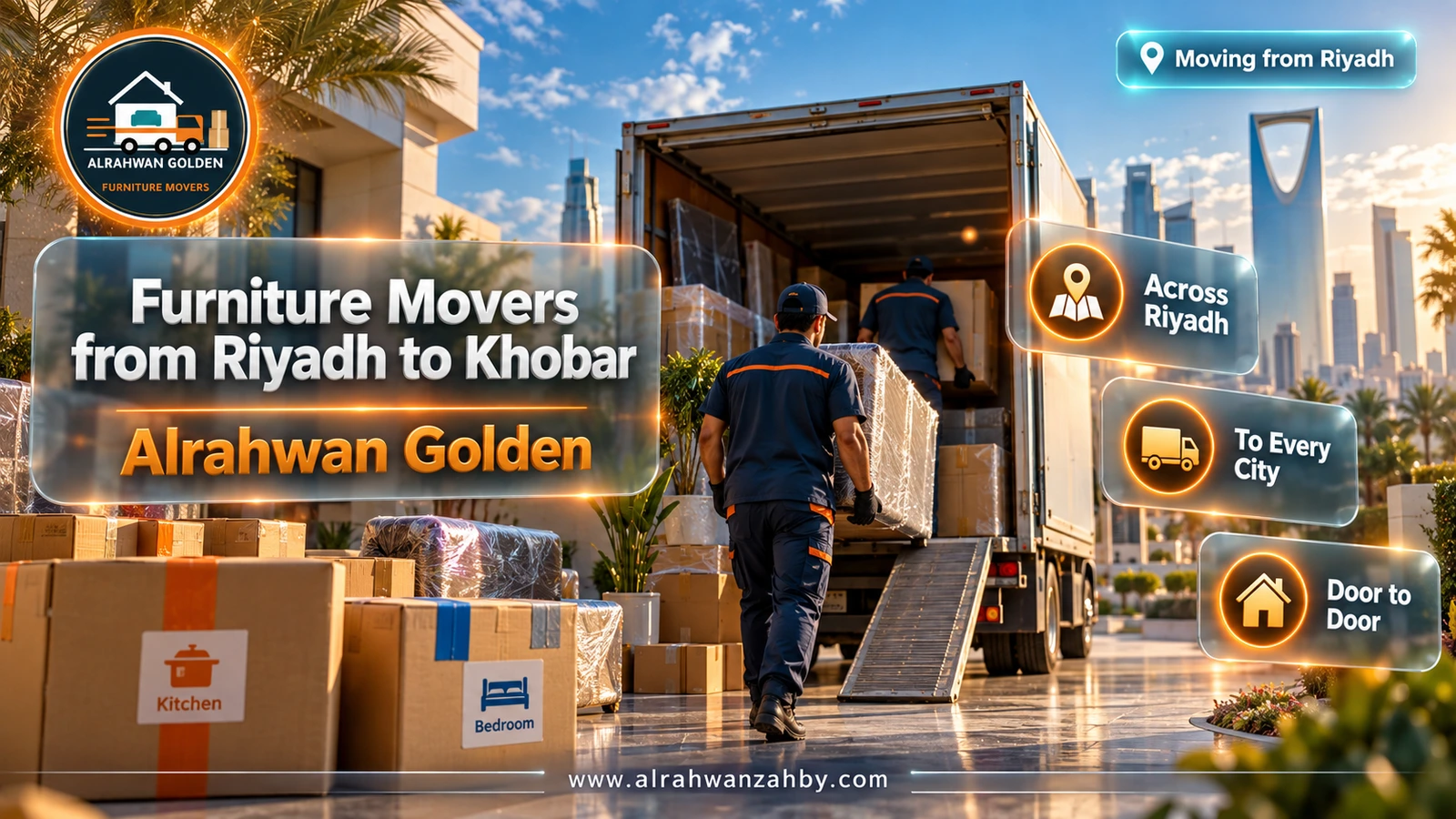 Assembling furniture in the new city