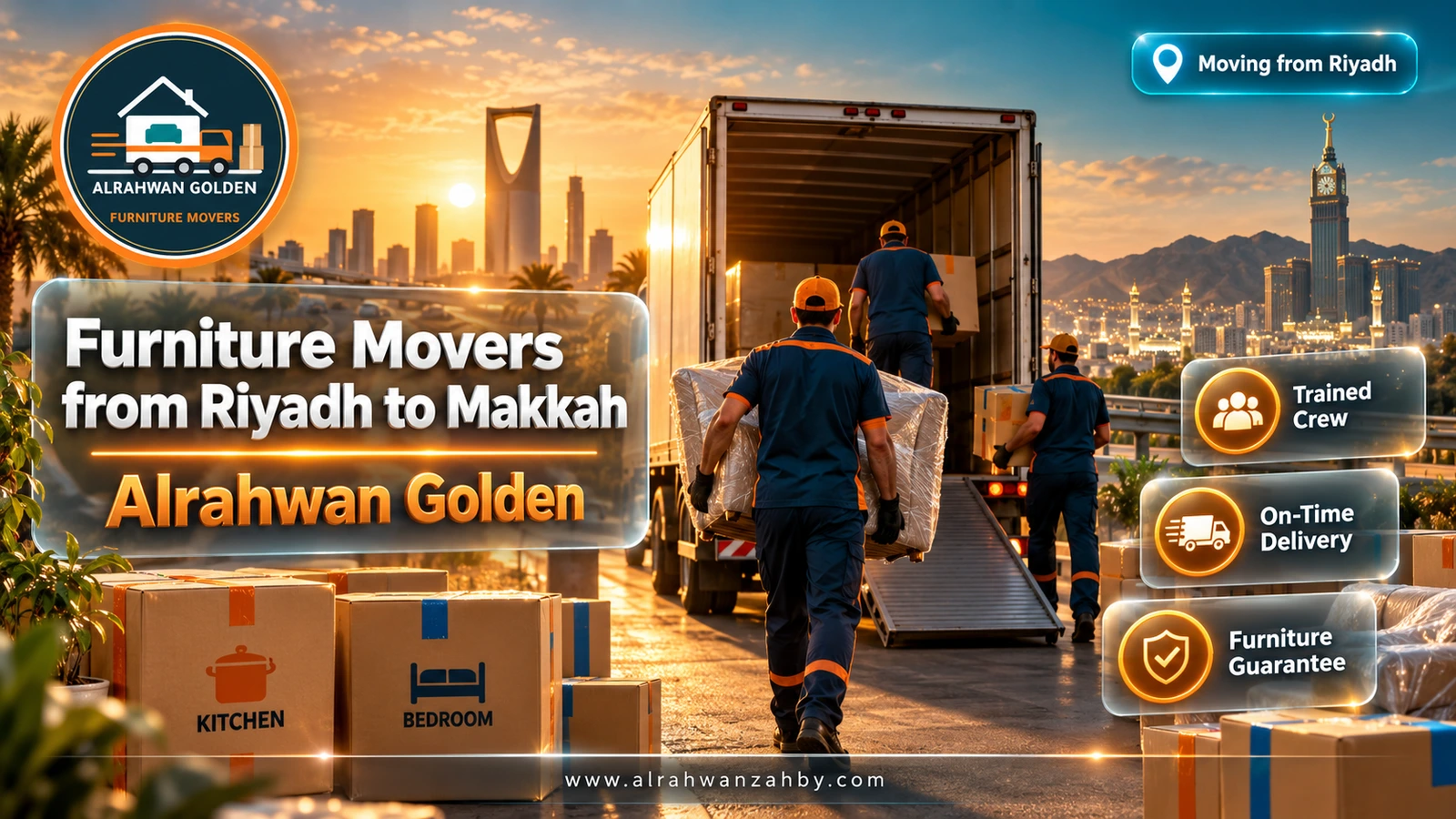 A moving dyna heading to Makkah