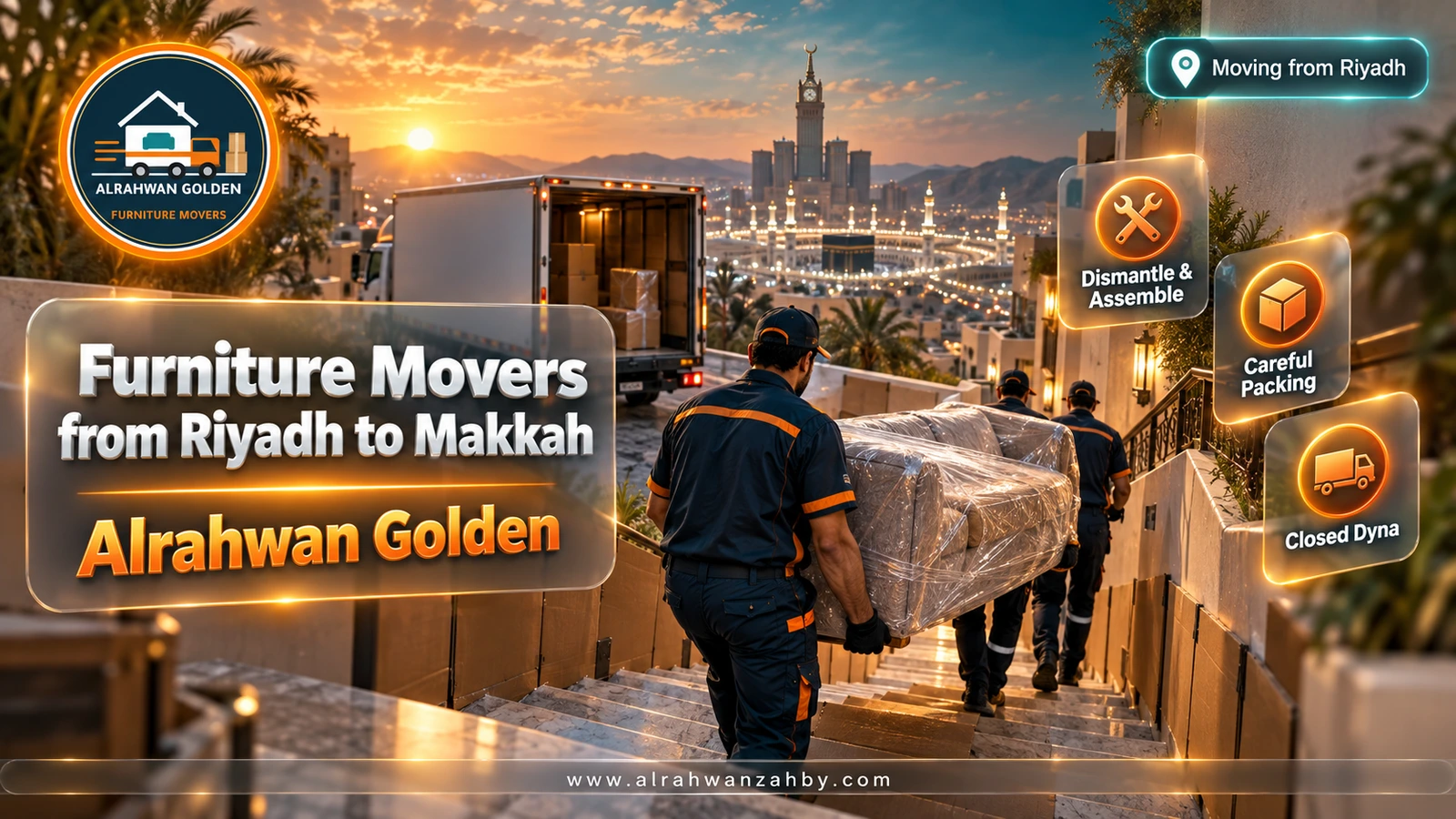 Assembling furniture in the new city