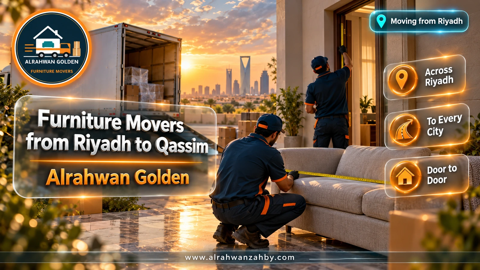 Assembling furniture in the new city