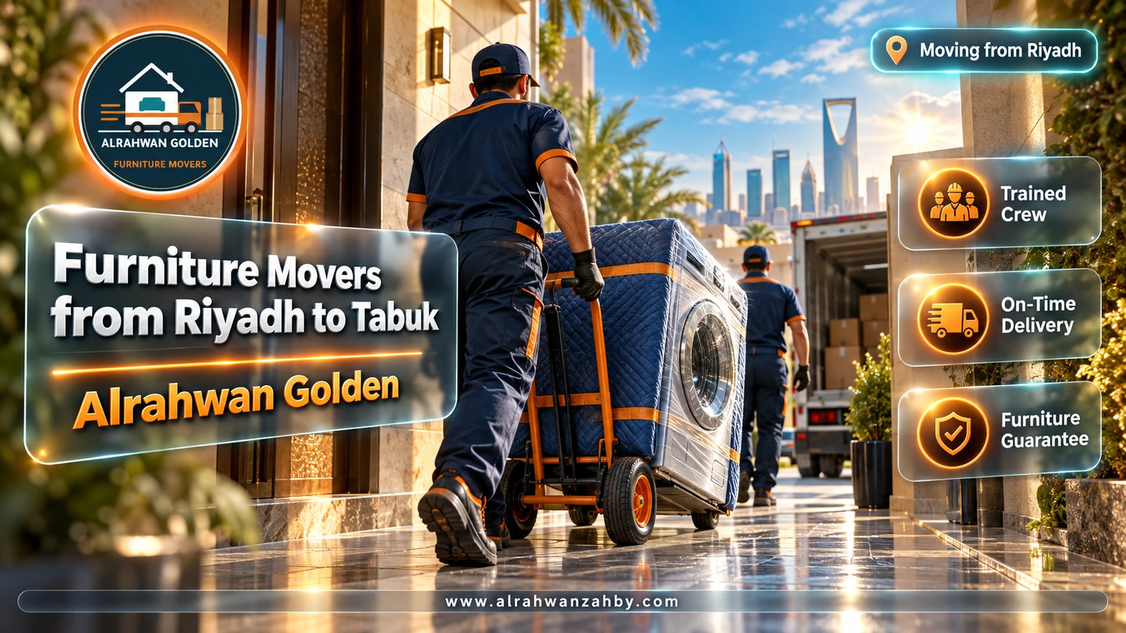 A moving dyna heading to Tabuk