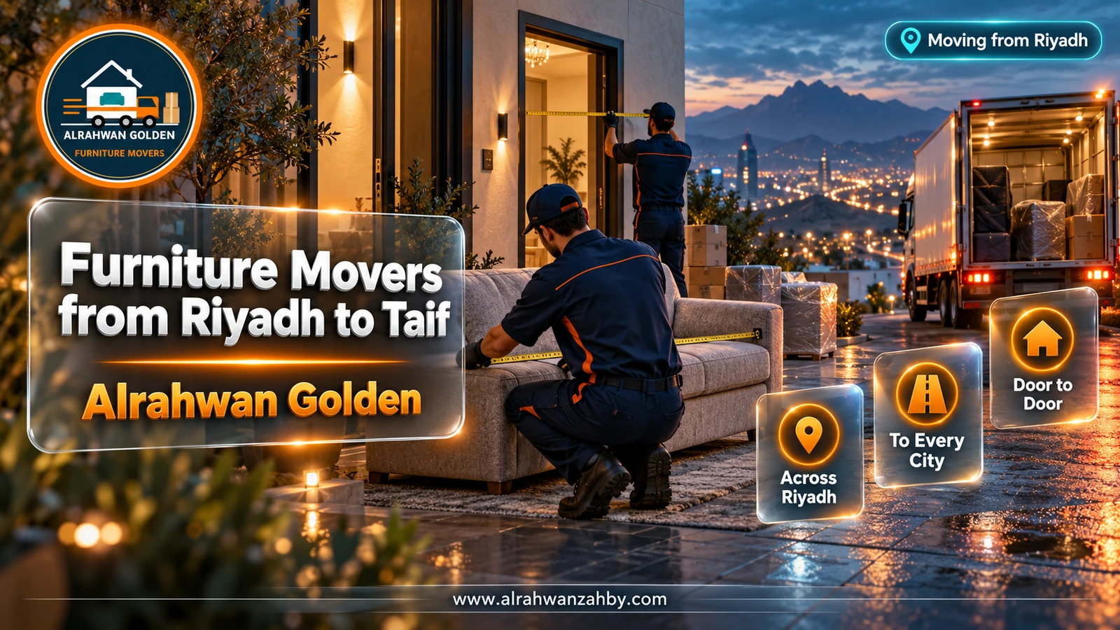 A moving dyna heading to Taif