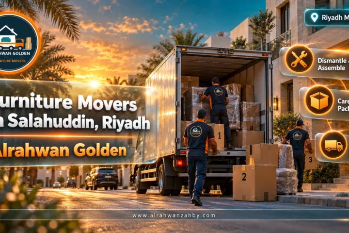 Furniture Movers in Salahuddin, Riyadh — Alrahwan Golden