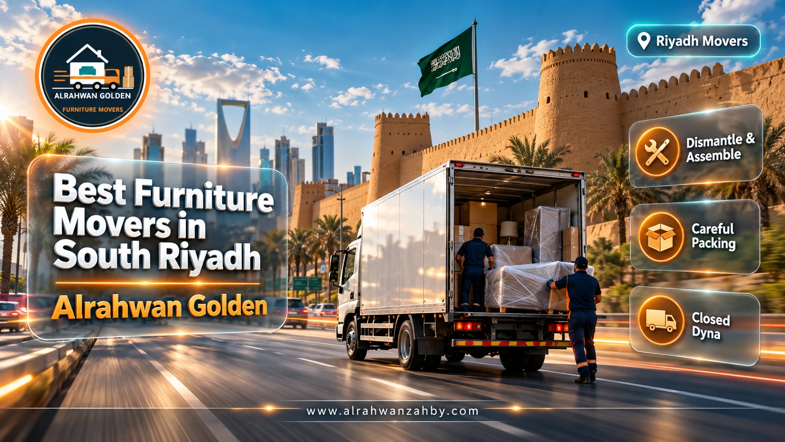Best Furniture Movers in South Riyadh — Alrahwan Golden