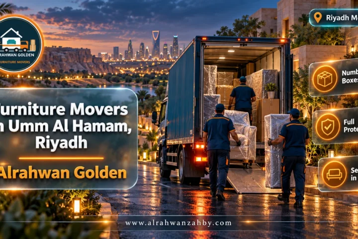 Furniture Movers in Umm Al Hamam, Riyadh — Alrahwan Golden