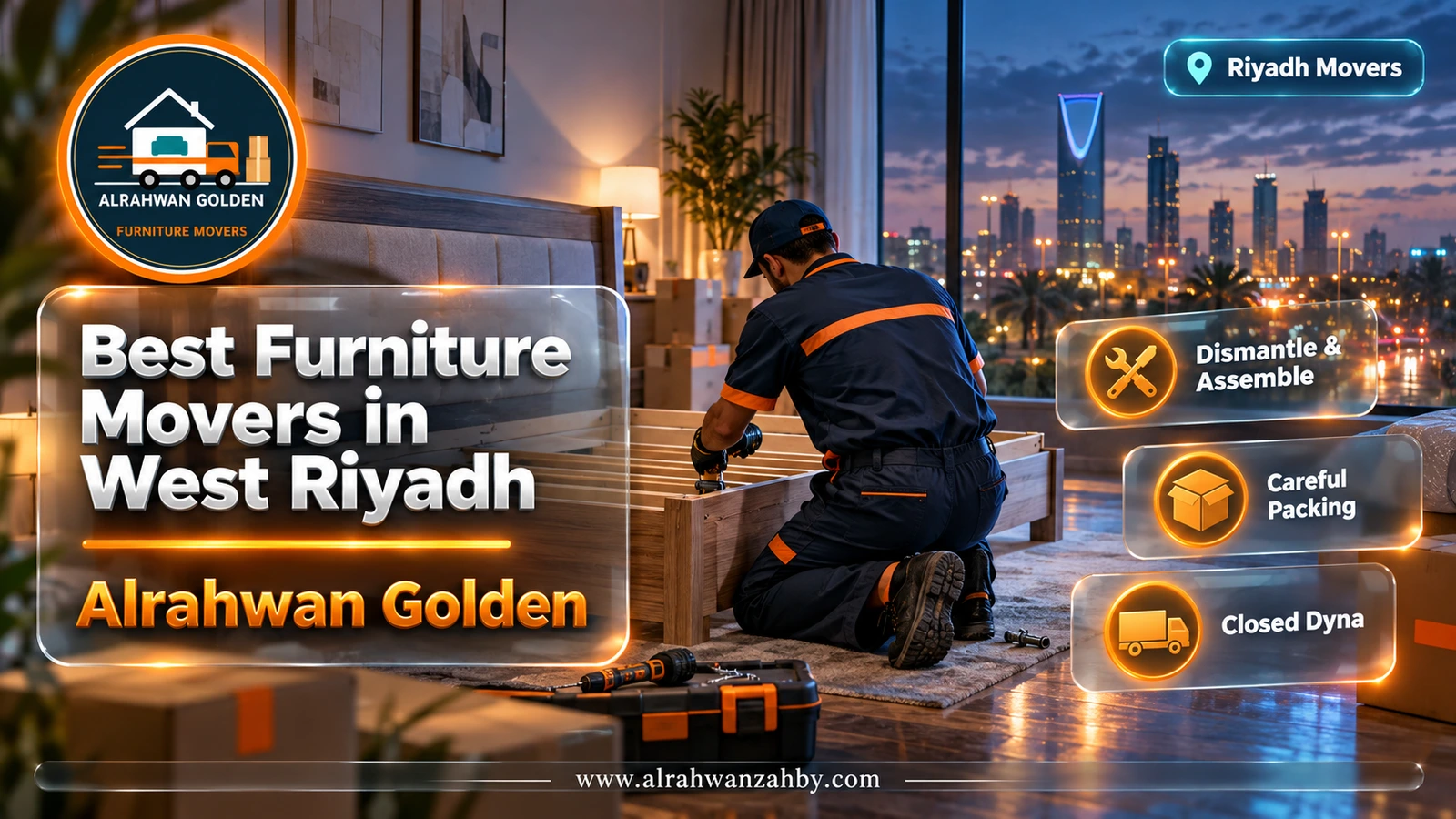 Packing furniture